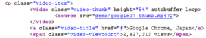HTML5 examples in the wild